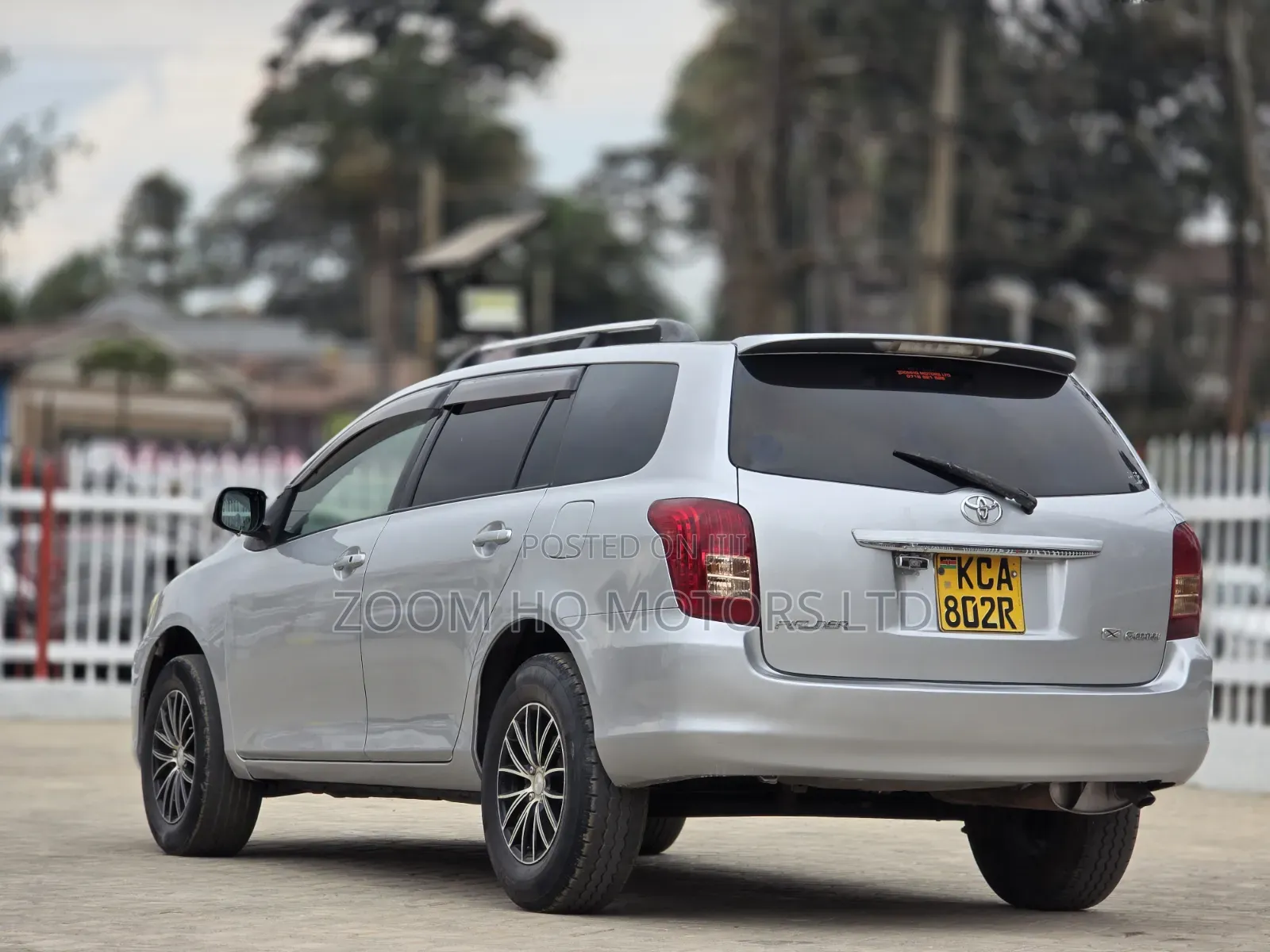 Toyota Corolla Fielder 2008 Silver