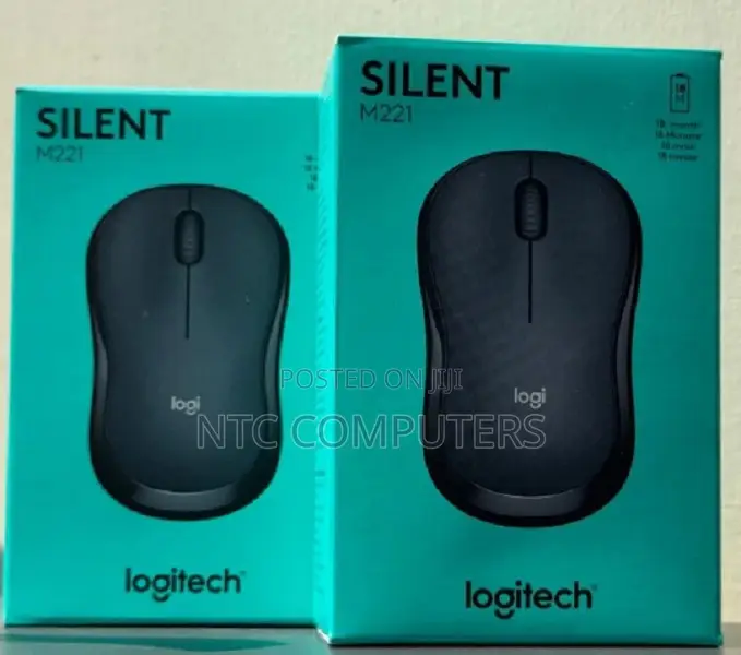 Logitech M221 Silent Wireless Mouse - Charcoal |