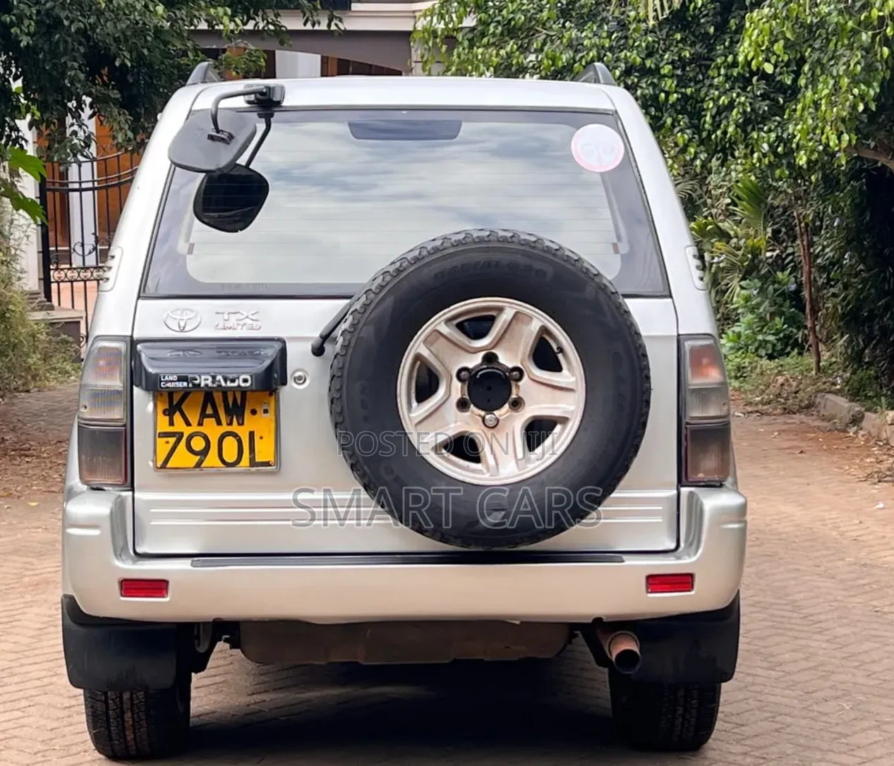 Toyota Land Cruiser Prado 2000 Silver