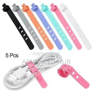 10pc New Silicone Cable/Earphone Winder Organizer