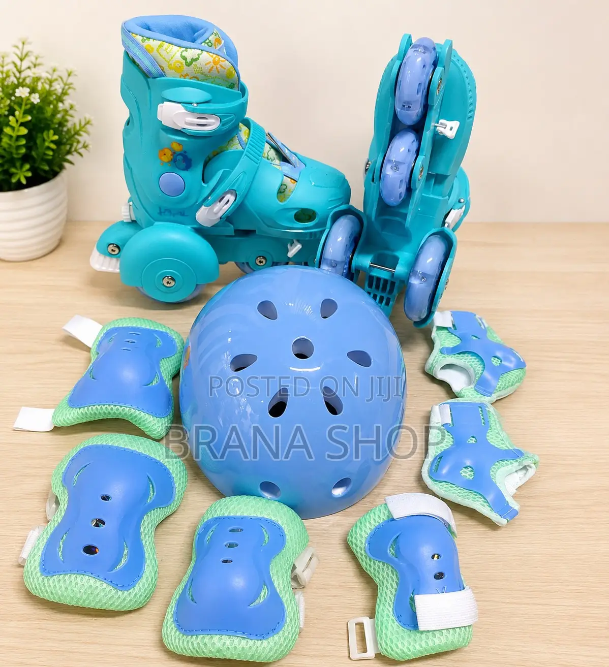 Rainer Skates With Glowing Wheels