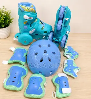 Rainer Skates With Glowing Wheels