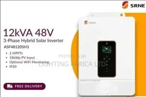 SRNE 12 Kva - 48v Hybrid Solar Inverter Ip20 With 2 MPPT Inbuilt