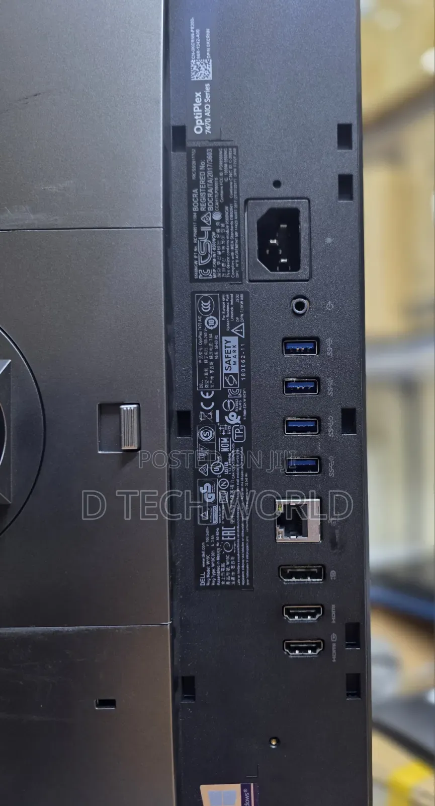 Desktop Computer Dell 16GB Intel Core i5 SSD 256GB