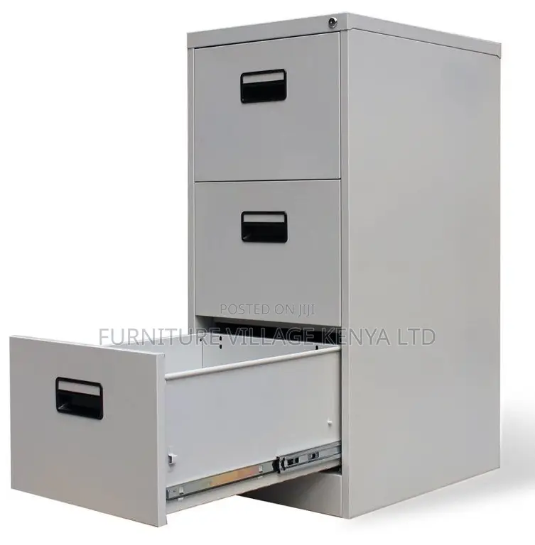 Office Cabinet; 3 Drawer Lockable Storage Unit
