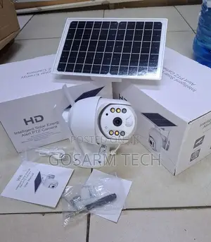 Surveillance CCTV Camera Single Lens Ubox 4G Solar Camera