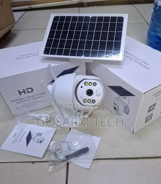 Surveillance CCTV Camera Single Lens Ubox 4G Solar Camera