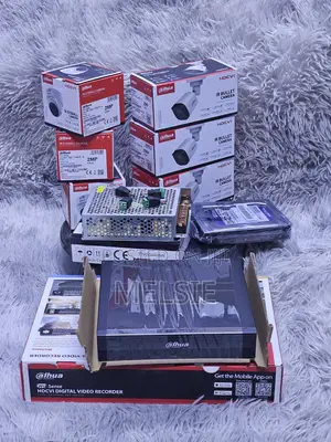 Dahua CCTV Full Set 4 Cameras With 4 Channel DVR, 500GB Hard Disk