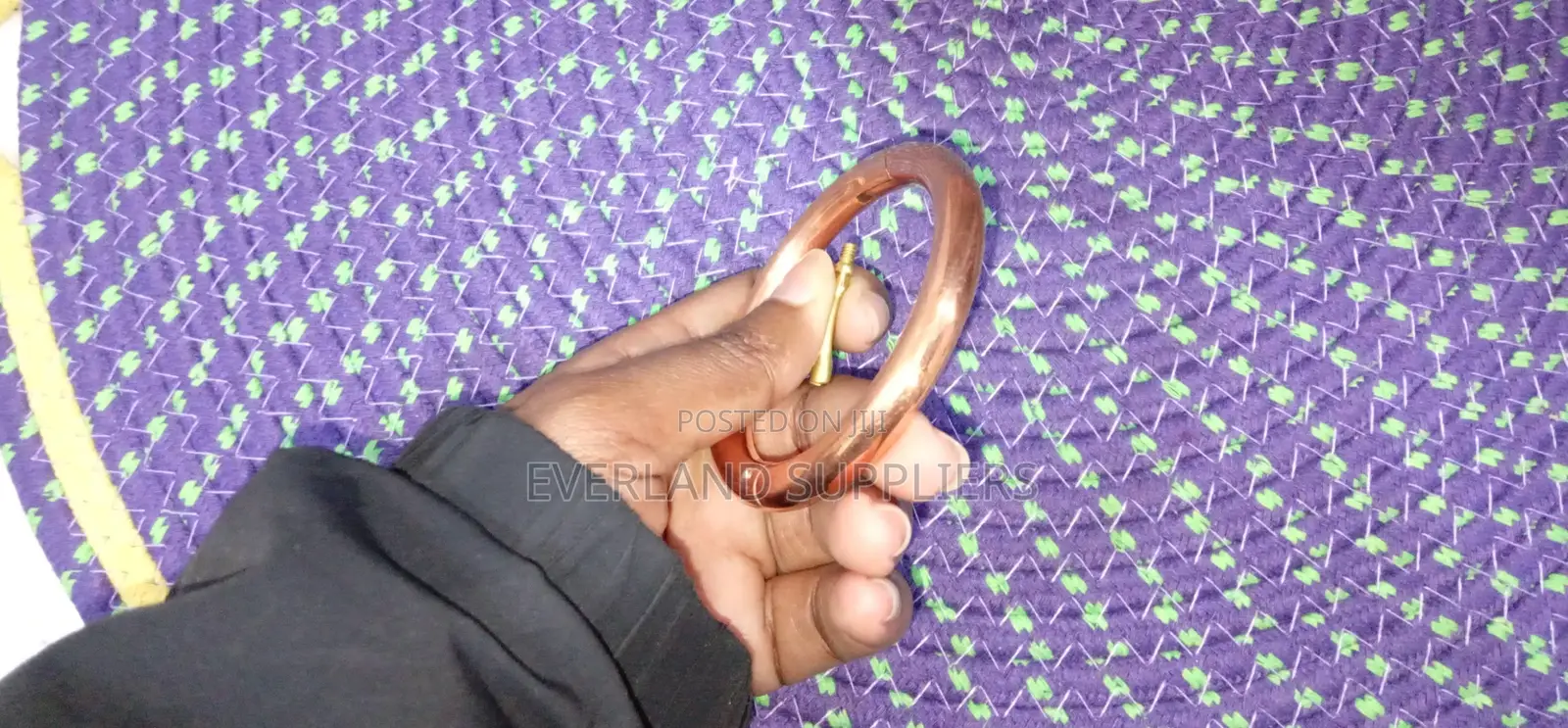 Livestock Copper Bull Ring - 65 Mm