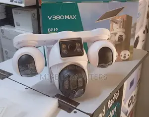 V380 4 Lens 5 Lens Solar CCTV Camera 4views