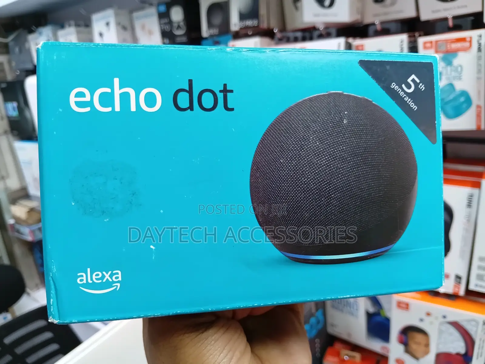 The Amazon Echo Dot (5th Generation) Smart Speaker With Alexa