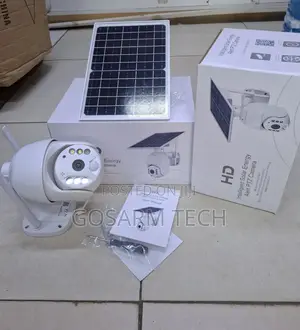PTZ Ubox 4G GSM (SIM Card) Solar Powered Security Camera Outdoor