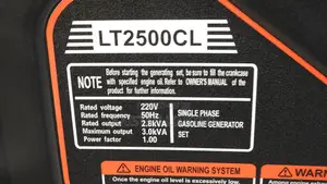 Aico LT2500CLE 2.8kVA Key Start Petrol Generator – Heavy Home