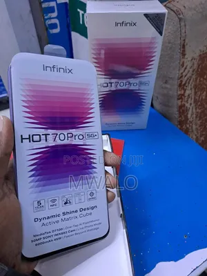 New Infinix Hot 70 128 GB Purple