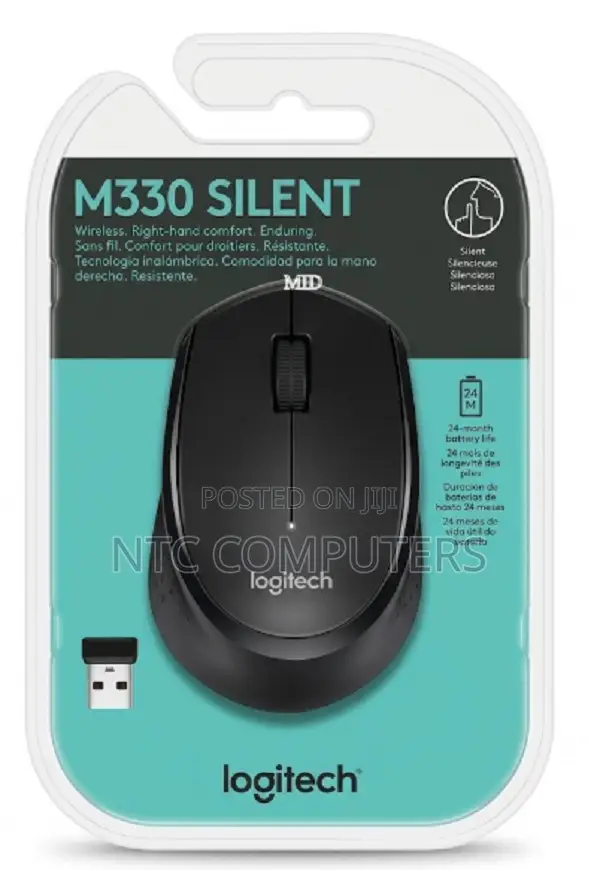 Logitech M330 SILENT PLUS Wireless Mouse