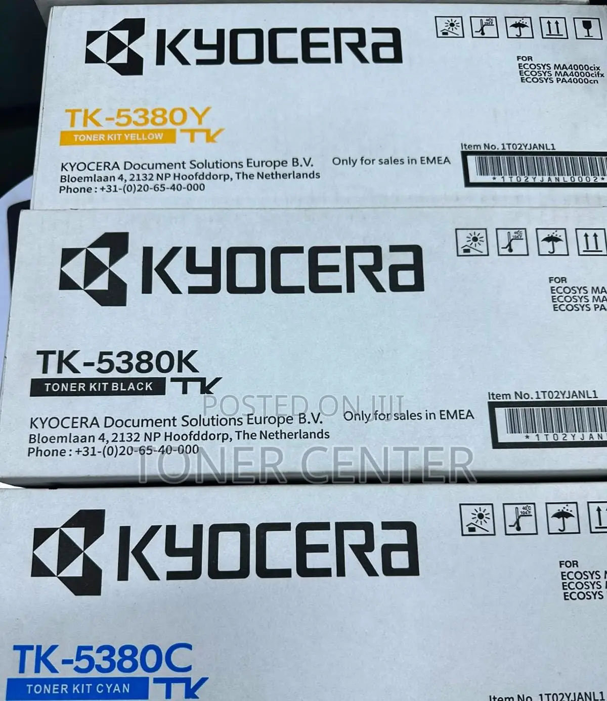 Kyocera TK-5380 High Yield Toner for ECOSYS PA4000cx