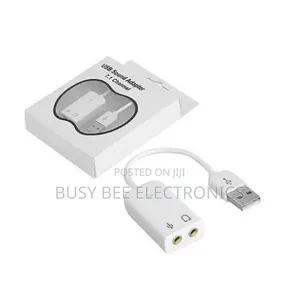 3.5mm Auxiliary Audio to USB Audio Adapter Card