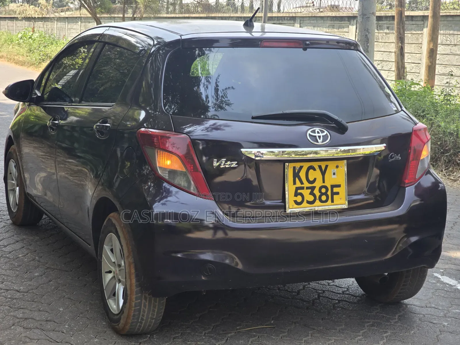 Toyota Vitz 2013 Purple