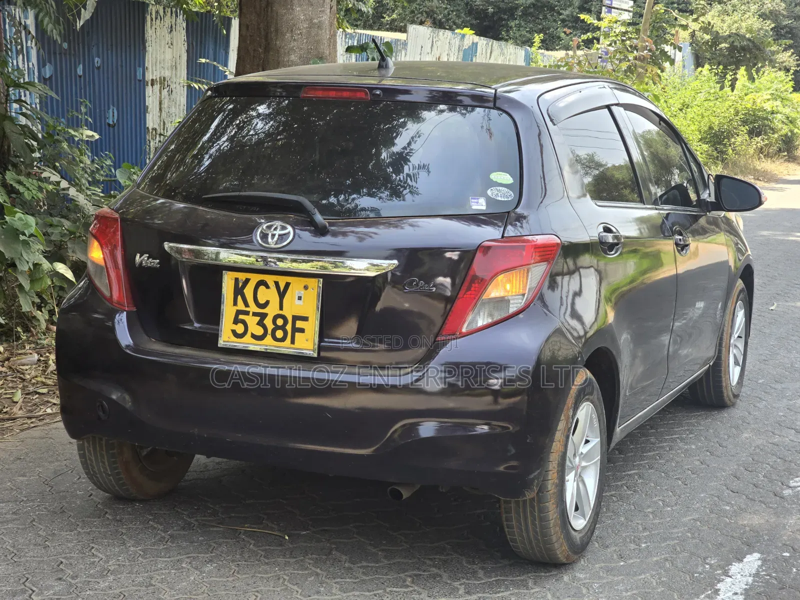 Toyota Vitz 2013 Purple