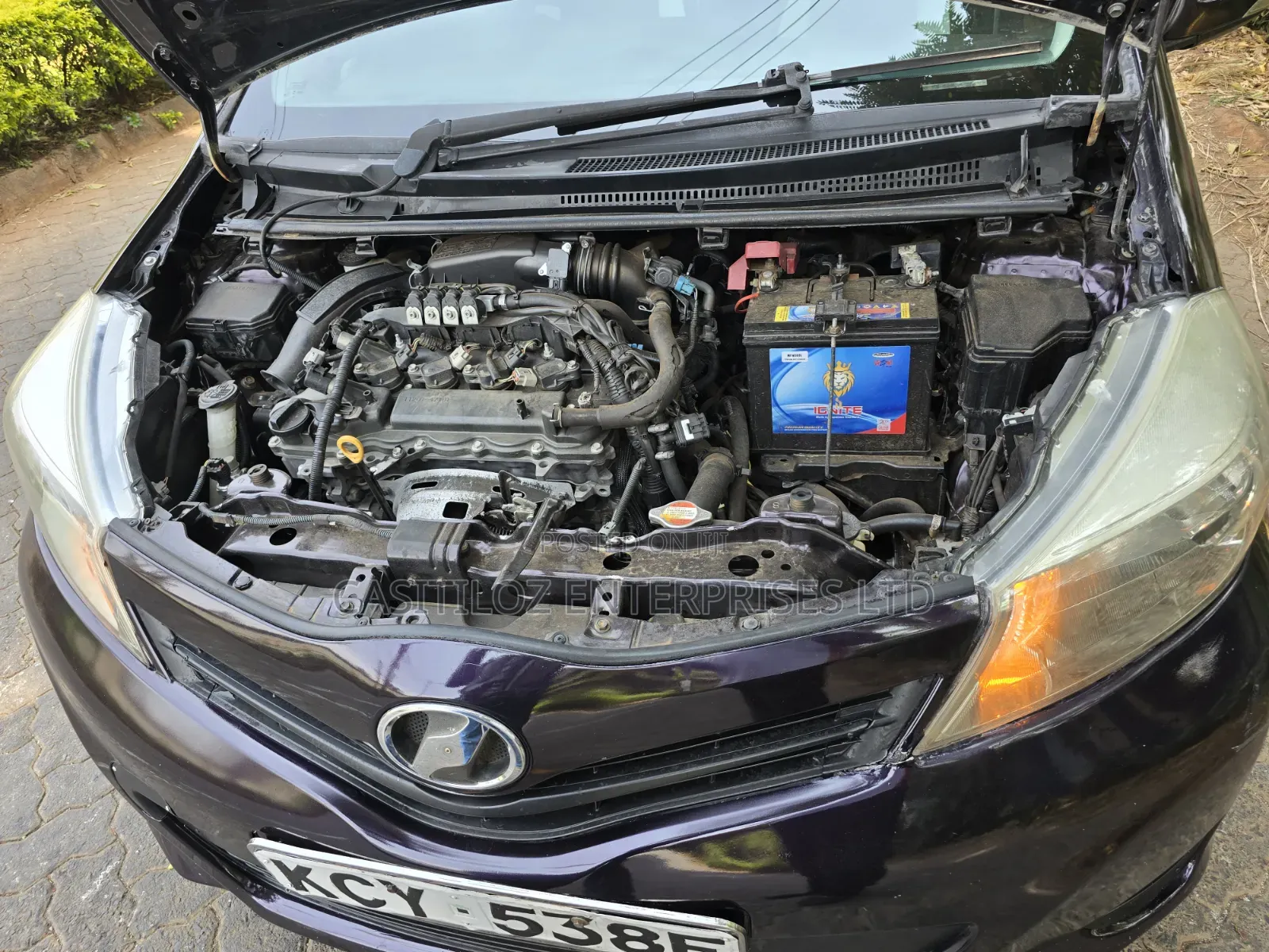 Toyota Vitz 2013 Purple