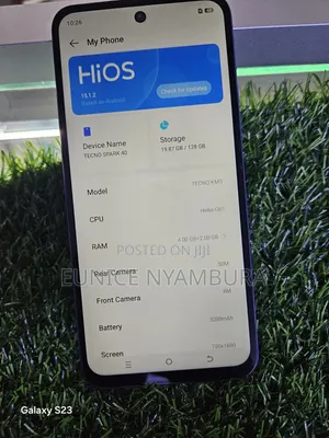 Tecno Spark 40 128 GB Blue