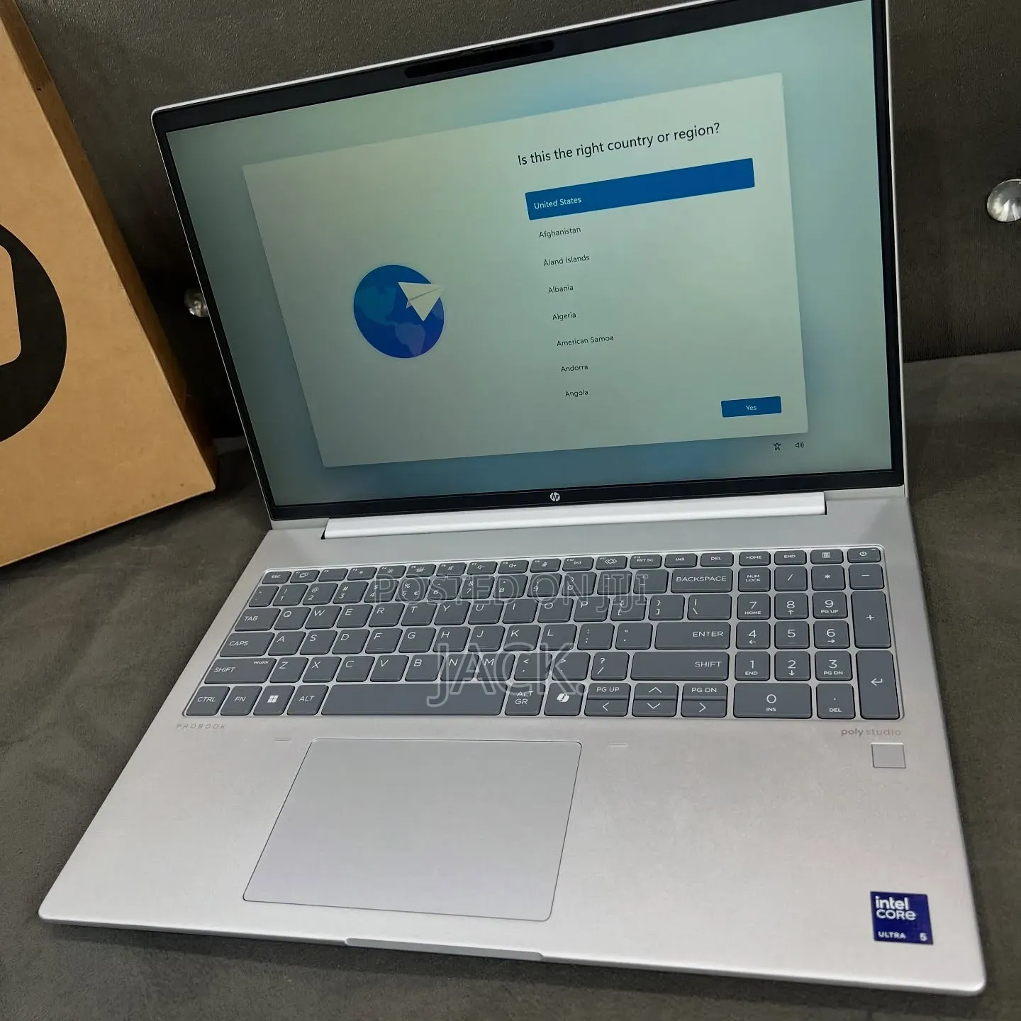 New Laptop HP ProBook 460 G11 16GB Intel Core Ultra 7 SSD 1T