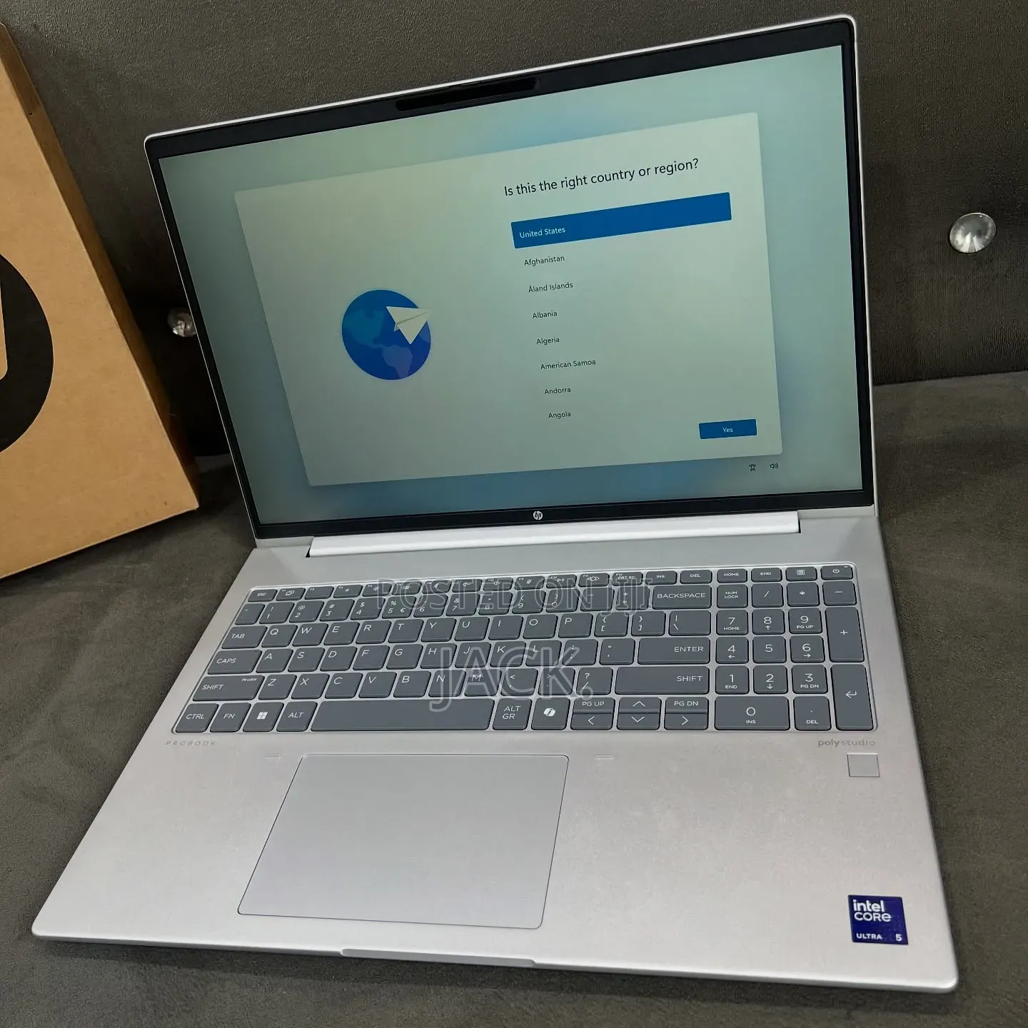 New Laptop HP ProBook 460 G11 16GB Intel Core Ultra 7 SSD 1T