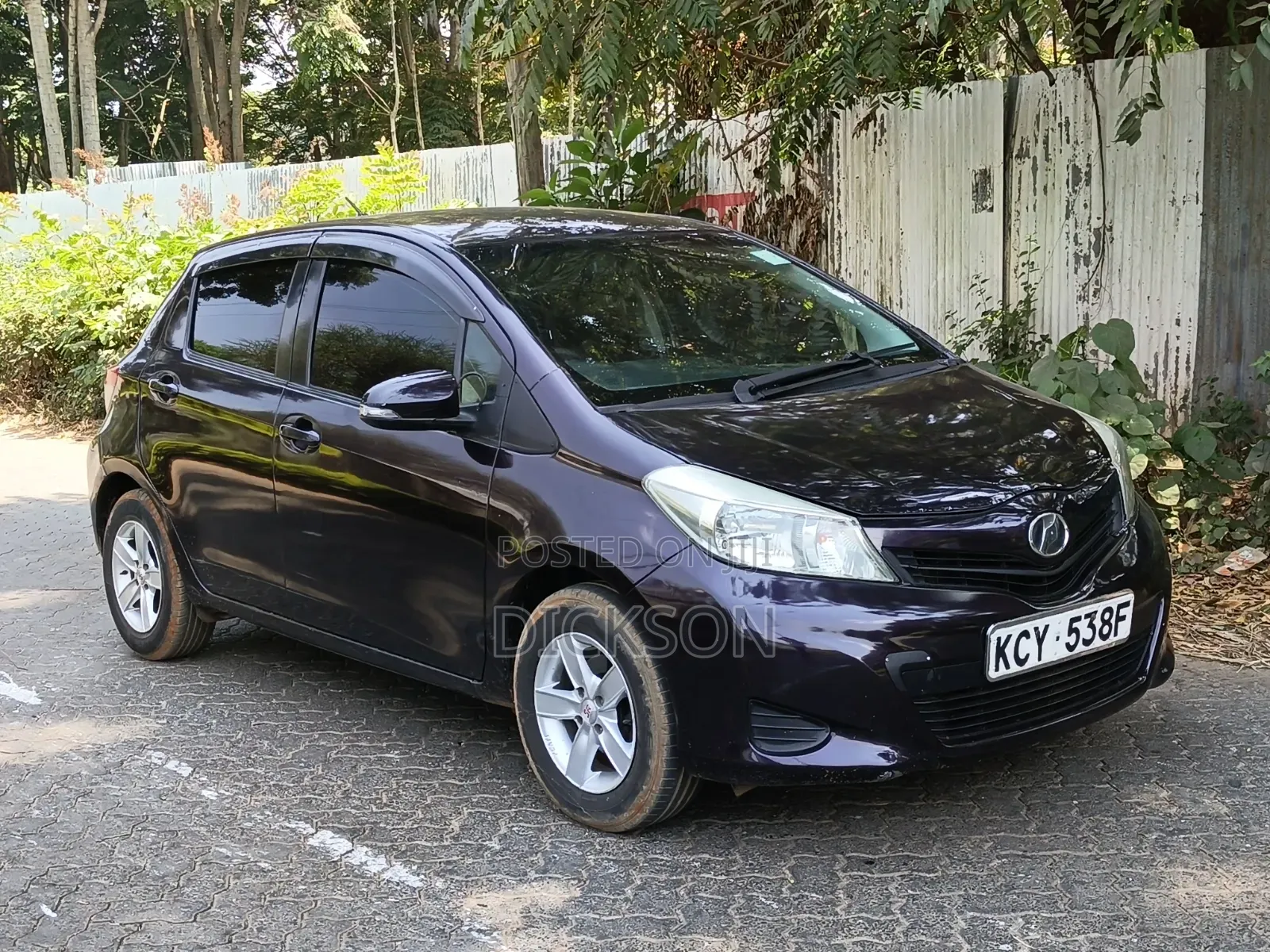 Toyota Vitz 2013 Purple