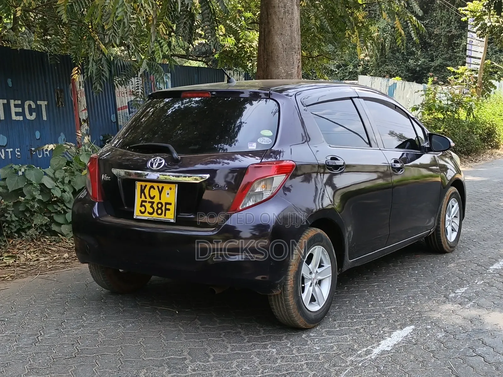 Toyota Vitz 2013 Purple