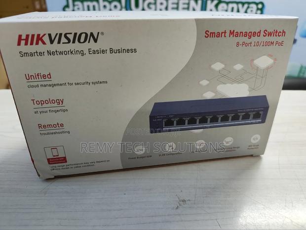 Hikvision DS-3E1309P-EI/M 8 Port Switch