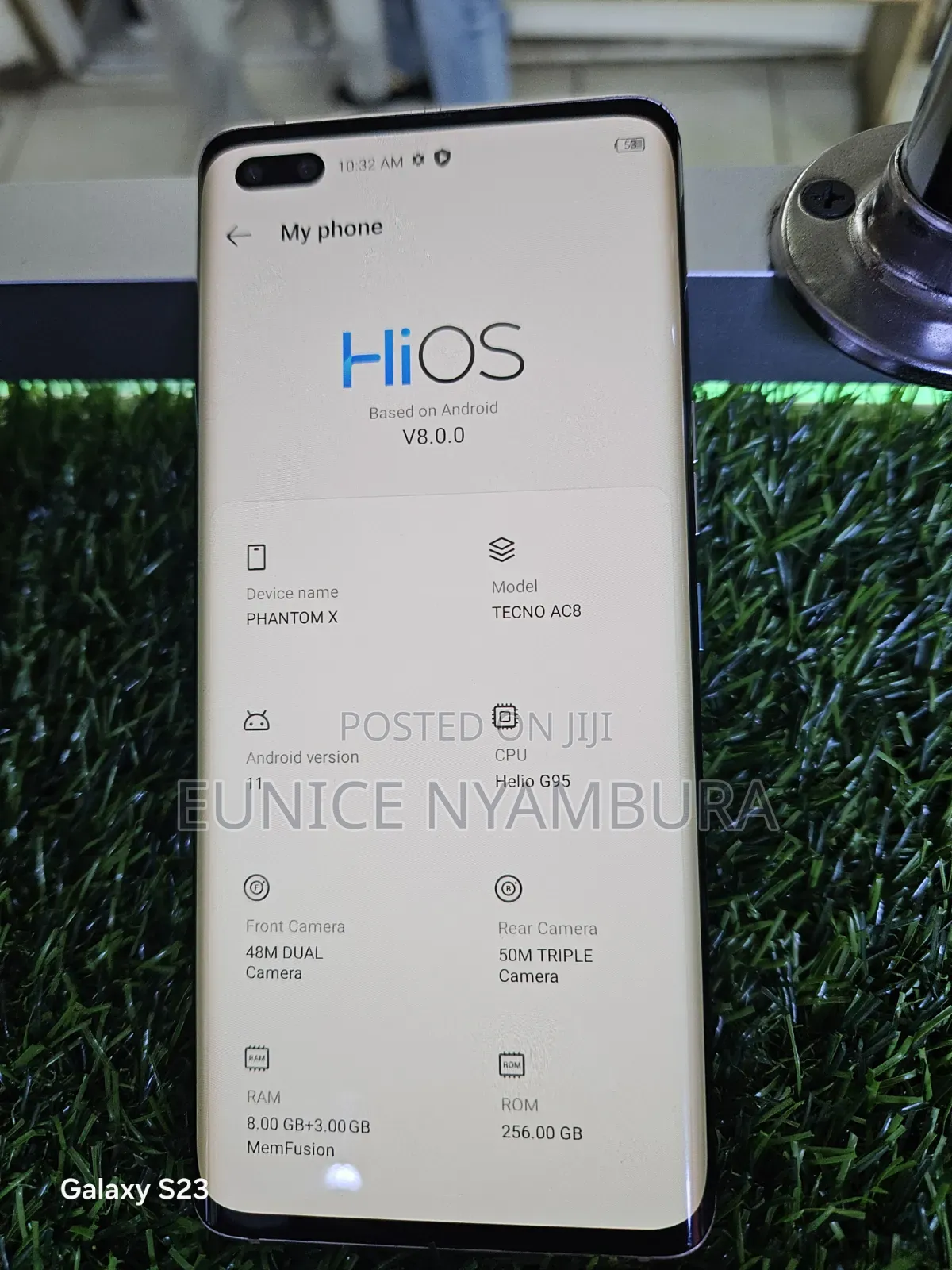 Tecno Phantom X 256 GB Silver