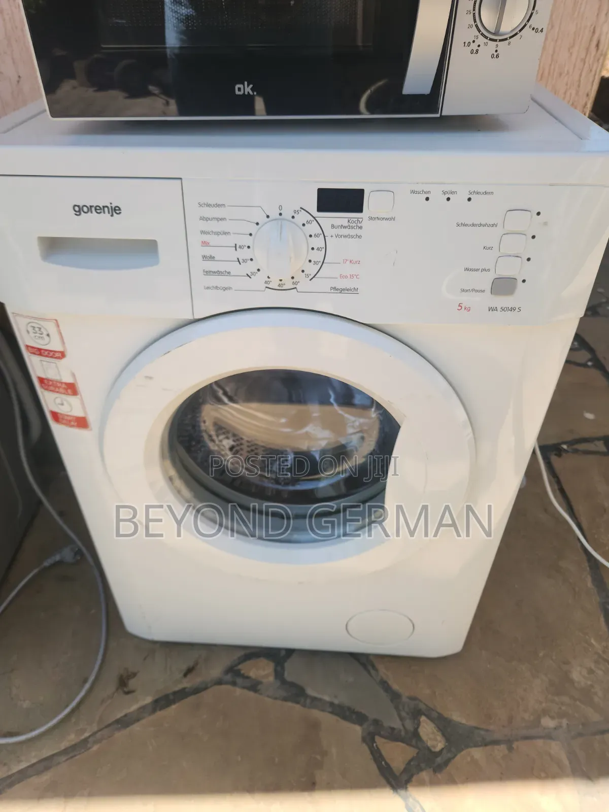 Ex Germany Gorongie Washing Machine