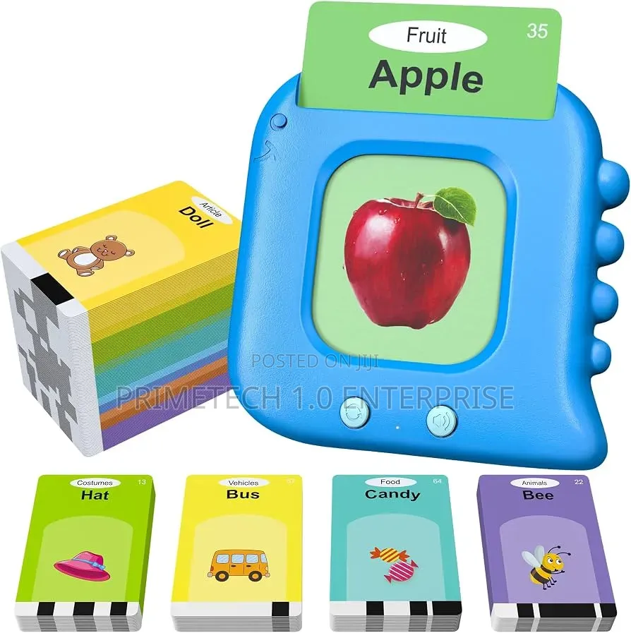 Educational Talking Flash Cards Learning English Machine
