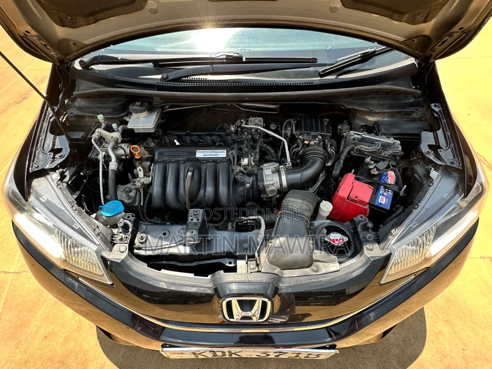Honda Fit 2015 Black