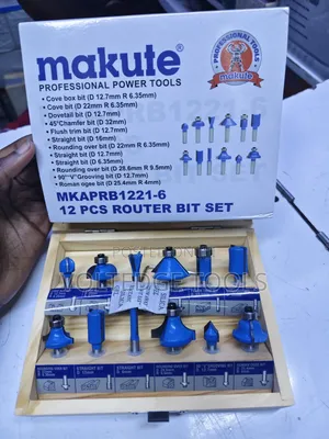 6mm Router Bit Set- 12pcs