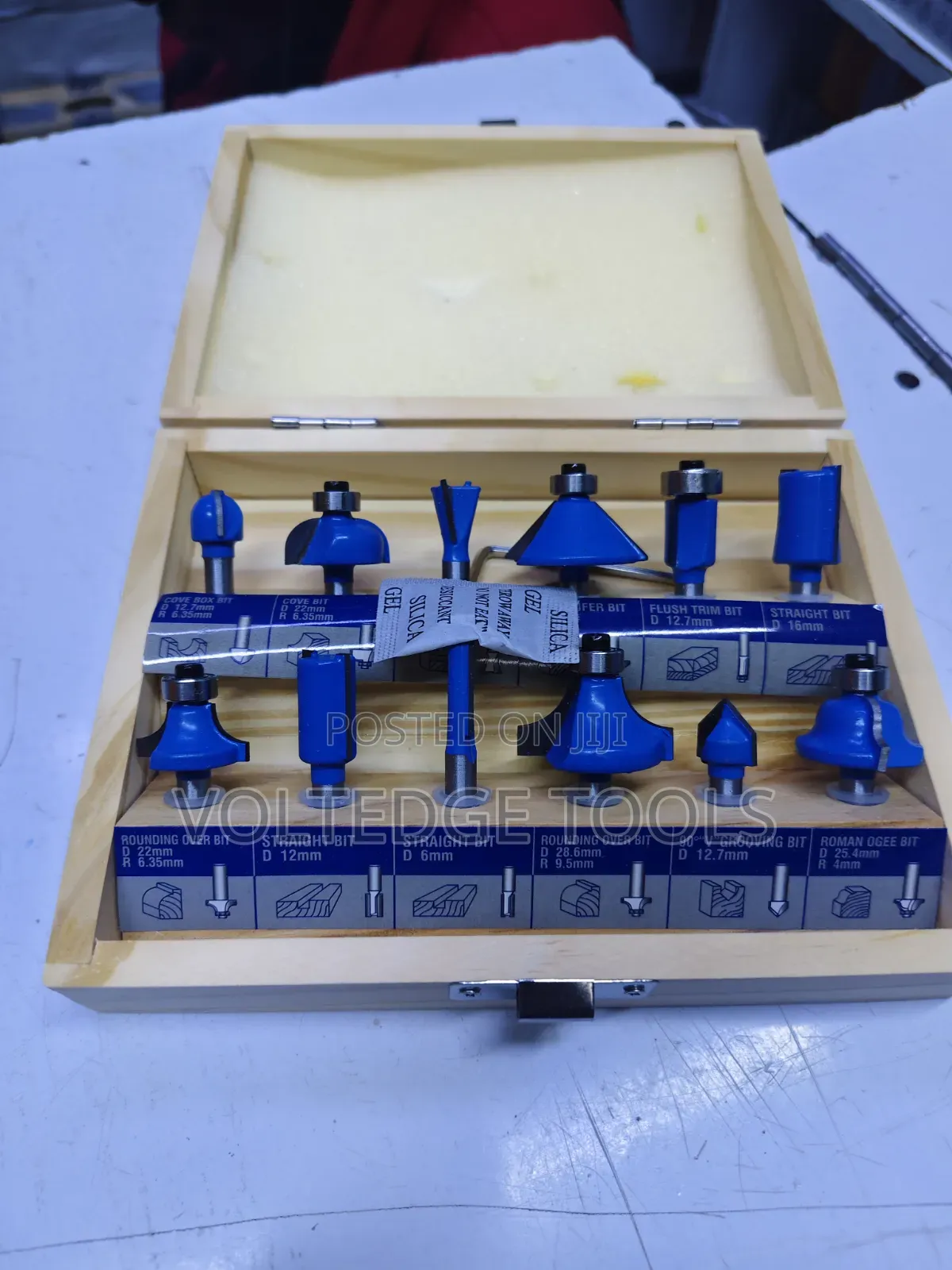 6mm Router Bit Set- 12pcs