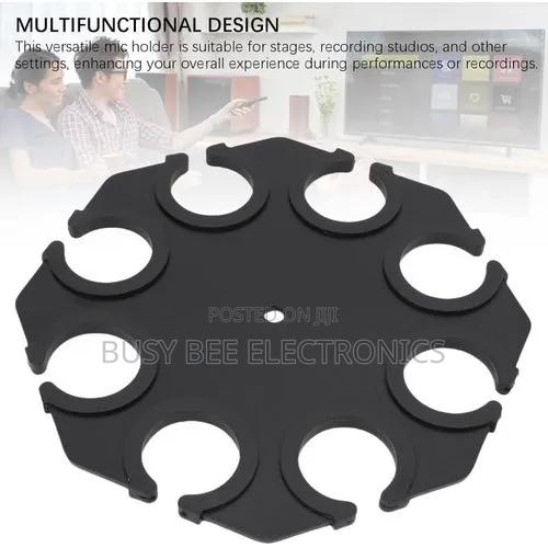 Multi Microphone Holder Holds Up to 8 Mics - thumbnail 3