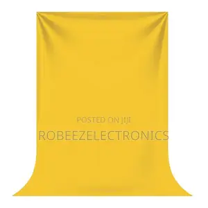 2m X 3m Background Cotton Muslin Cloth (Yellow)
