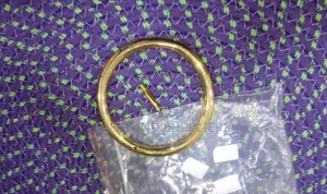 Bull Nose Ring - Brass