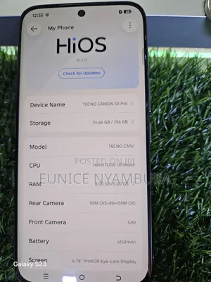 Tecno Camon 50 Pro 256 GB Gray