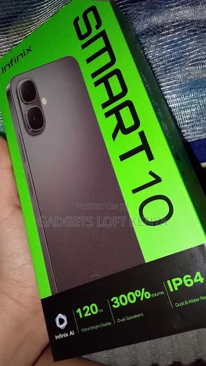 New Infinix Smart 10 64 GB Black