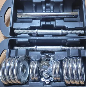 15kg Single Chrome Dumbbell Gym Weight