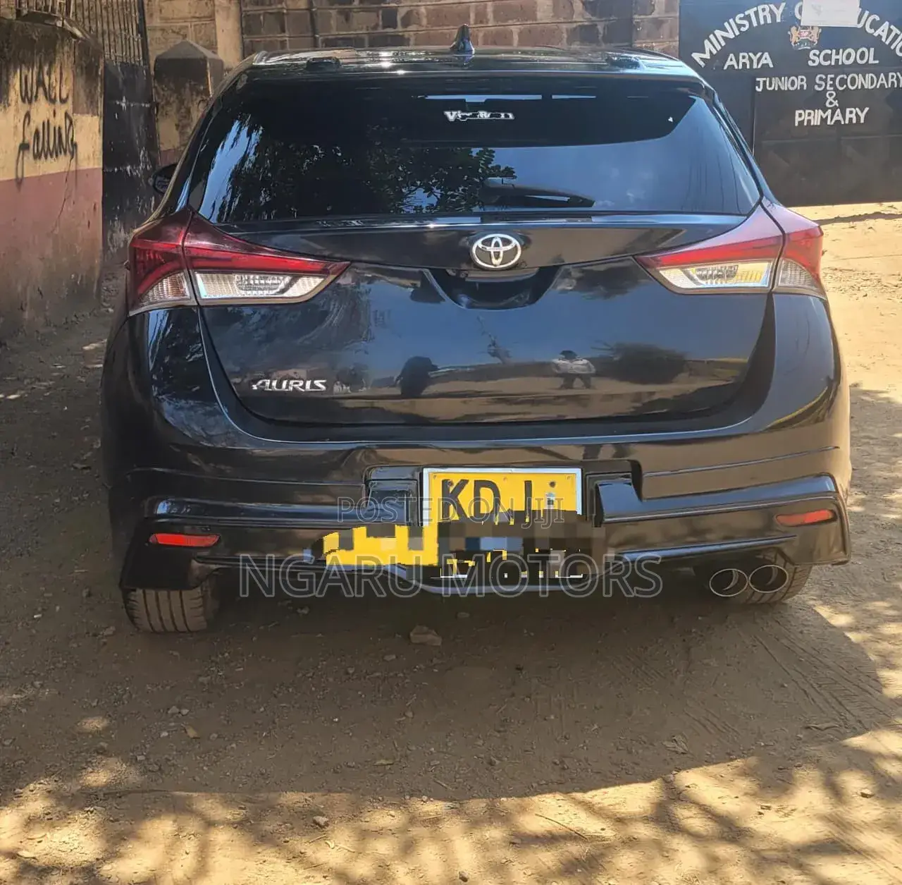 Toyota Auris 2016 Black