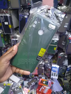 Dark Green Protective Phone Case Designed for the Tecno Spark 5 Air