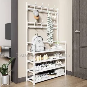 White Shoerack With Hanger
