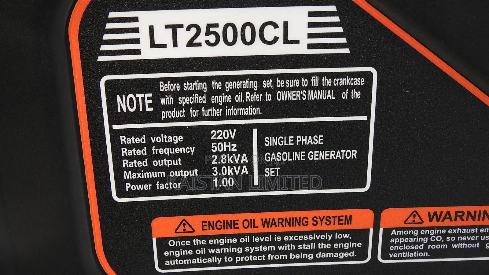 AICO LT2500CLE 2.8KVA Single Petrol Power Generator – Recoil Start