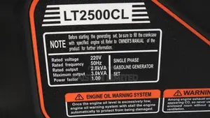 AICO LT2500CLE 2.8KVA Single Petrol Power Generator – Recoil Start