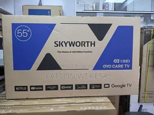 Skyworth 55 Inch LED Smart Google TV – HDR, Dolby Audio,55G6500H -
