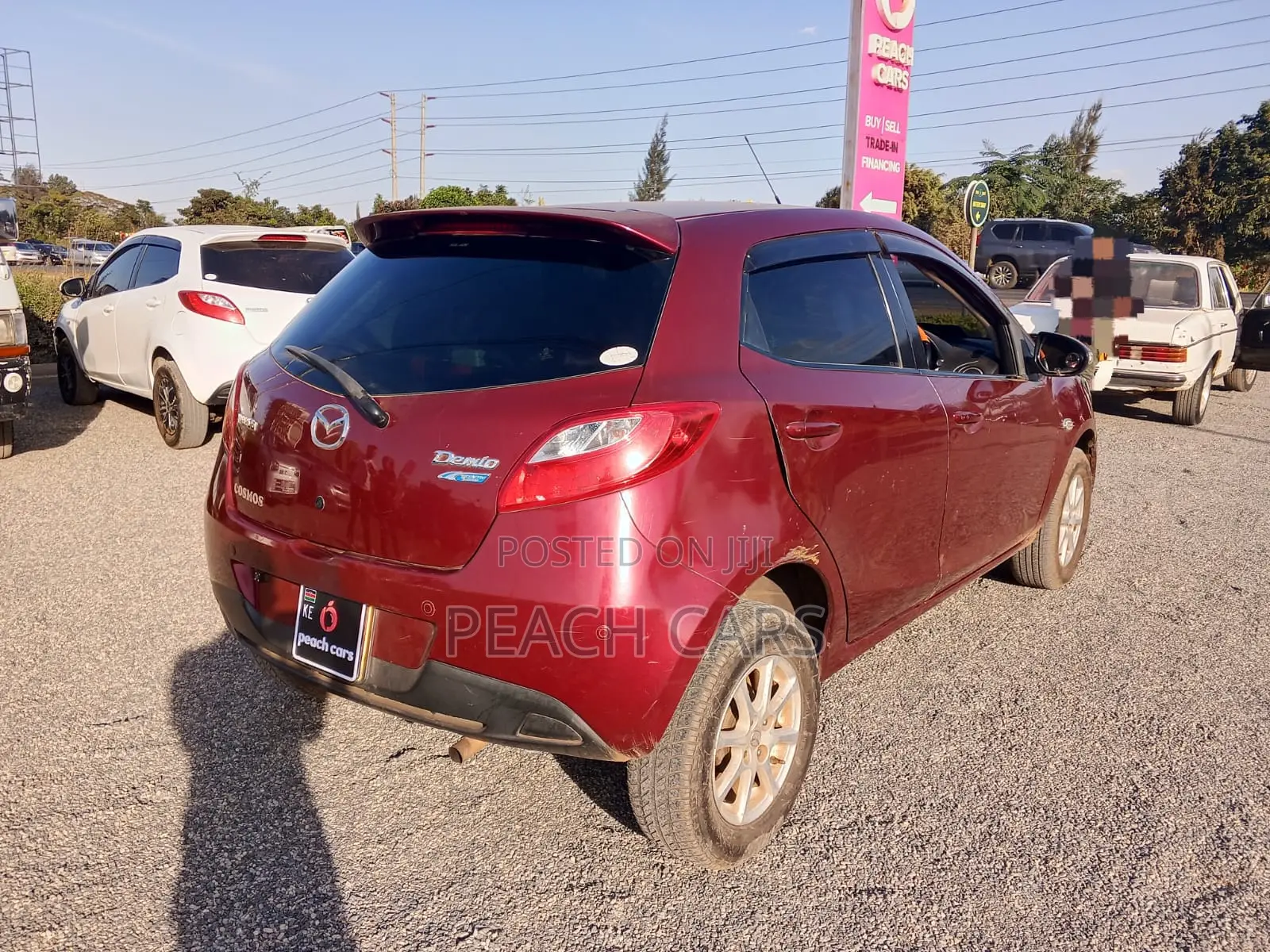 Mazda Demio 2012 Red