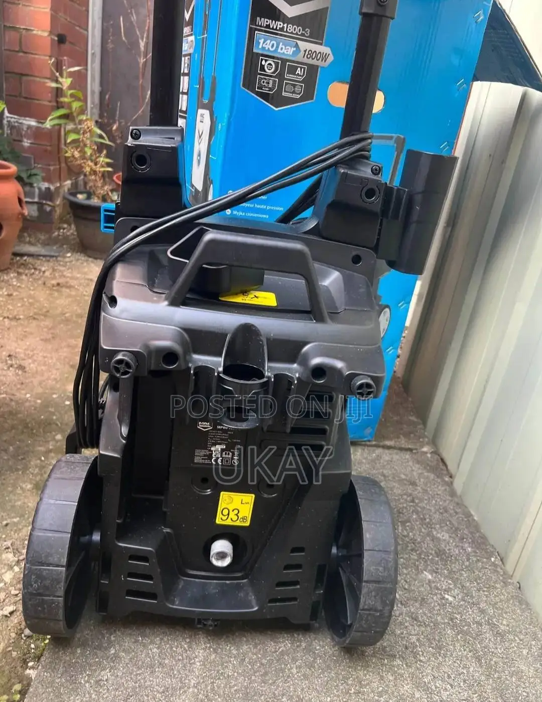 Mac Allister Electric Pressure Washer 1800w.